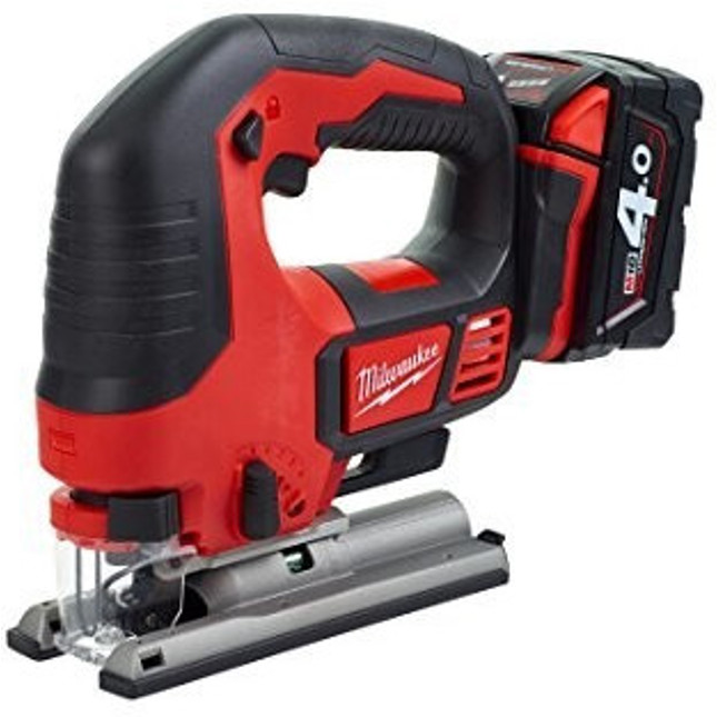 Milwaukee - M18BJS-402C (Profi Akku-Stichsäge, 18V, 4Ah, 2 Akkus)