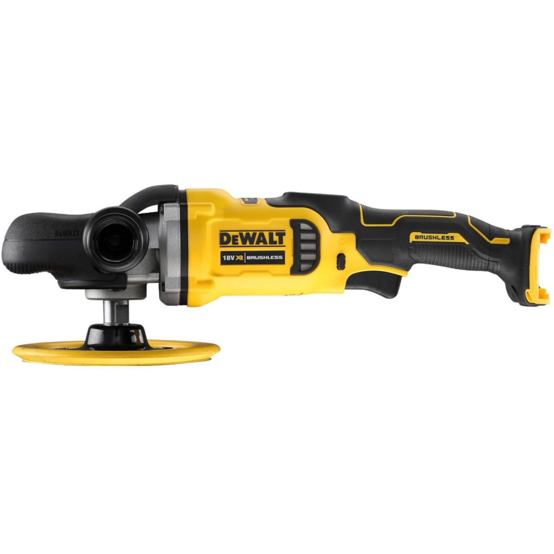 DeWalt - DCM849E2 (Profi Akku-Poliermaschine) - 18V, 2 Akkus, 2.200 U/min - Für Kunststoff & Lack