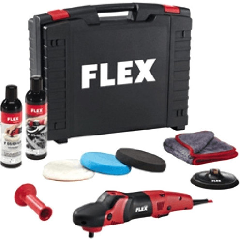 Flex-Tools - PE 14-2 150 - Auto-Poliermaschine (1.400 W, 200 mm, Transportkoffer)