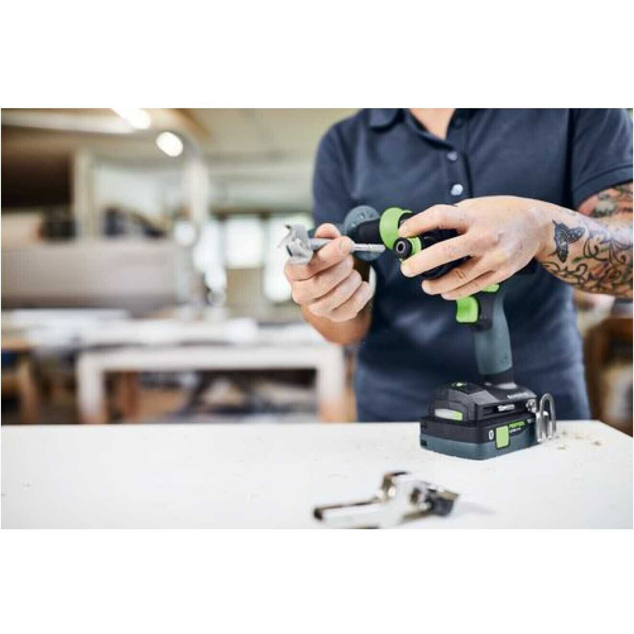 Festool - 575649 Quadrive Akku-Bohrschrauber (4-Gang, 18 V)