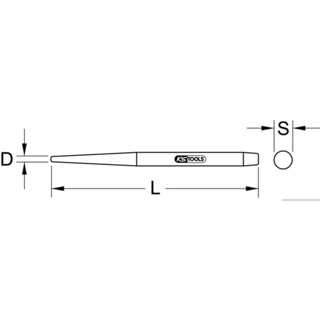 KS Tools - BRONZEplus Zugdorn (110mm)