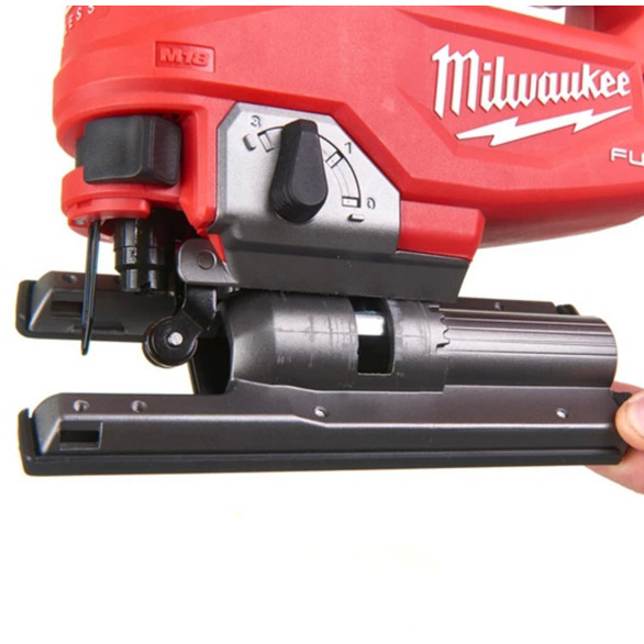 Milwaukee - M18FJS-502X (Pendelhubstichsäge, 18V Li-Ion, 135mm Holzschnitttiefe)