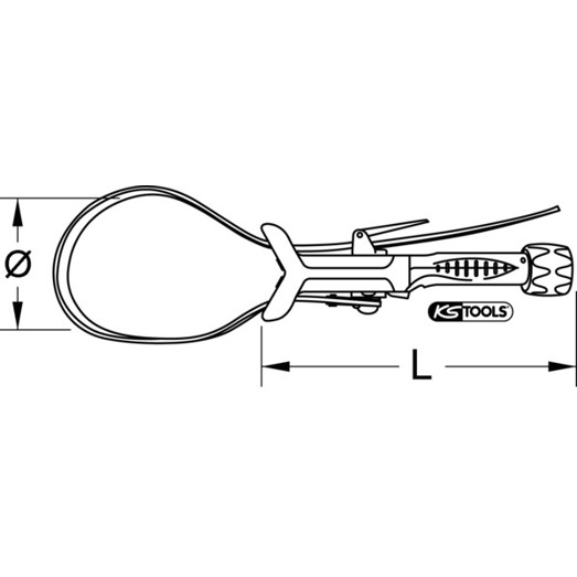 Gurtrohrzange | Ø 160mm