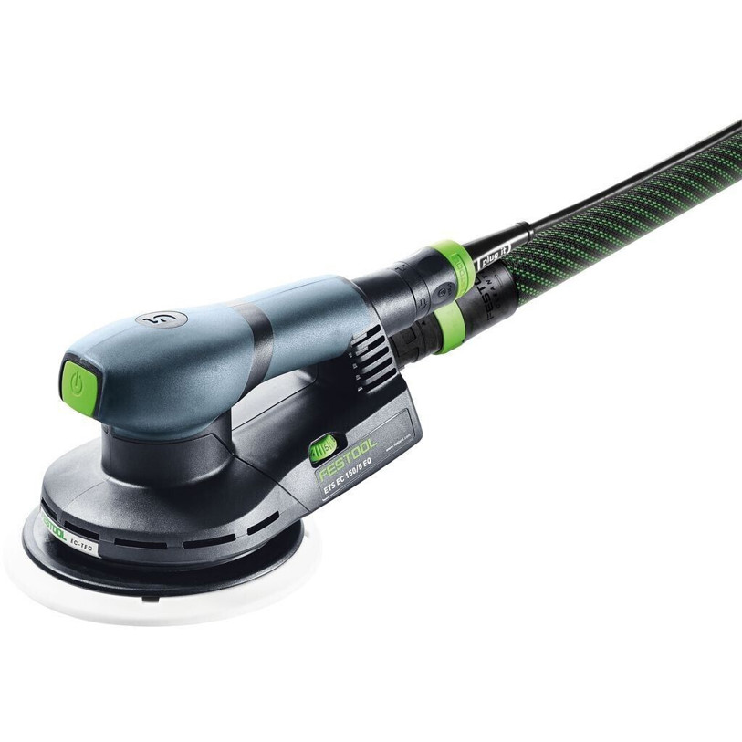 Festool - 578272 Exzenterschleifer ETS 150/5 - Rund, 150 mm, für glatte Oberflächen, Motorbremse