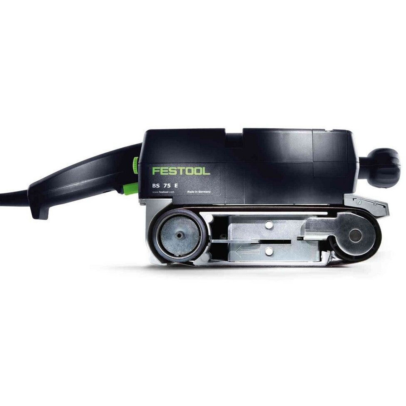 Festool - 576296 Bandschleifer BS 75 E-Set (schwarz, Systainer, für Metall und Holz)