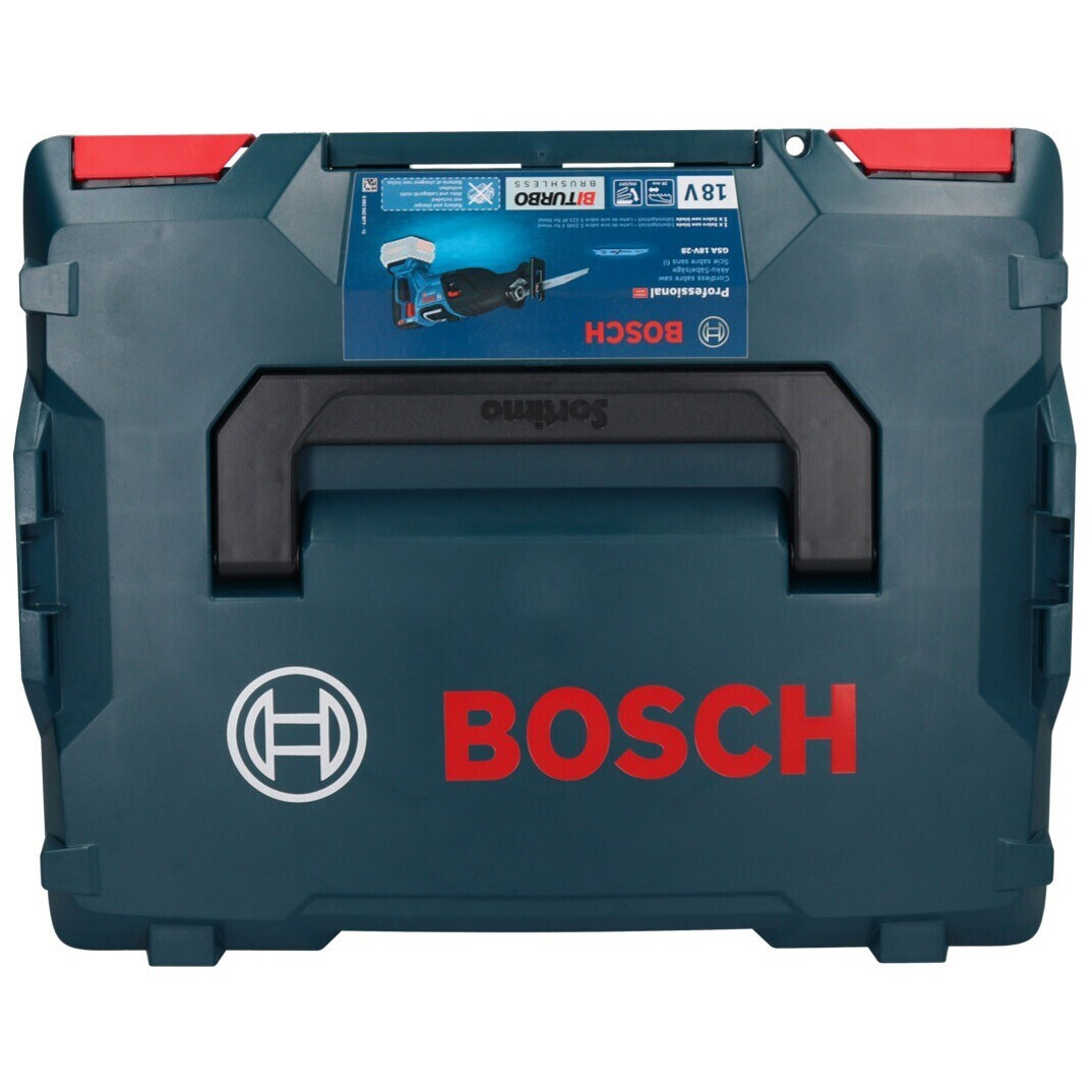 Bosch - GSA 18V-28 - Akku-Säbelsäge mit Li-Ion Akku, 2 Akkus, Sanftanlauf