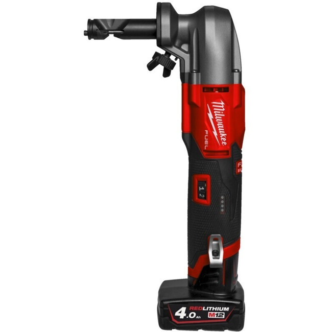 Milwaukee - M12 FNB16-402X - Akku-Knabber mit 4Ah, 12V und 2 Akkus (Stempel inklusive)