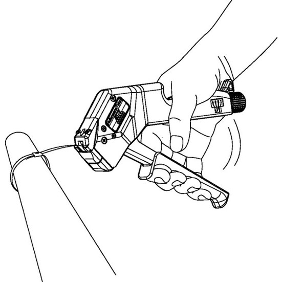 HellermannTyton - Manuelles Verarbeitungswerkzeug (für Edelstahlbinder, max. Breite 5,9 mm)