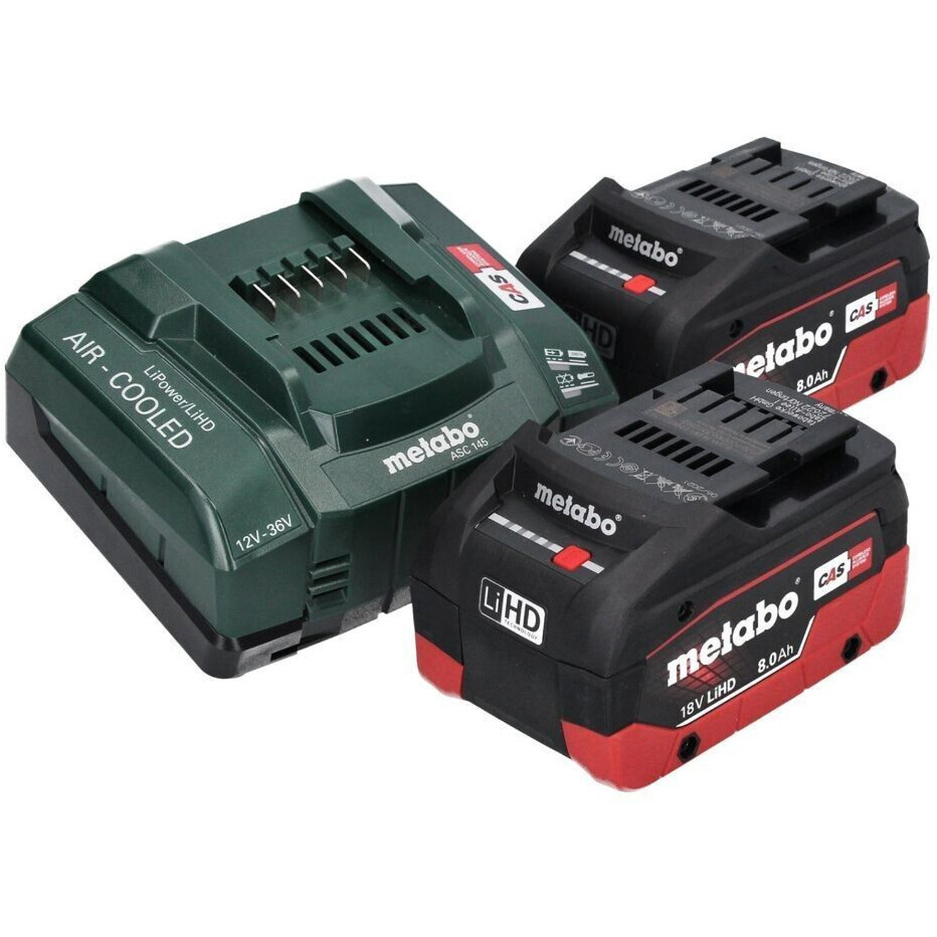 Metabo - SSEP 18 LT BL - Akku-Säbelsäge 18V Li-Ion - 2x 8,0 Ah - LED-Licht, Softgriff, metaBOX