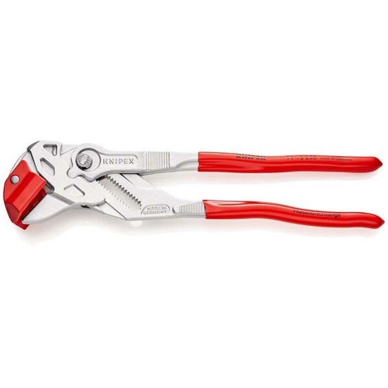 KNIPEX 91 13 250 Fliesenbrechzange mit Kunststoff überzogen verchromt 250 mm