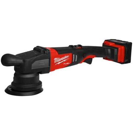 Milwaukee - M18 FROP15-502X (Akku-Poliermaschine - 18 V 5 Ah - mit 2 Akkus - Sanftanlauf - Drehzahlregelung)