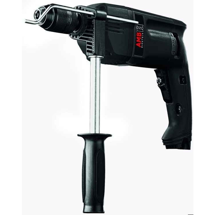 AMB - 1200 - Leistungsstarker Bohrhammer (1.200 Watt, 2-Gang, max. 70 mm Holzbohrdurchmesser, Werkzeugkoffer)