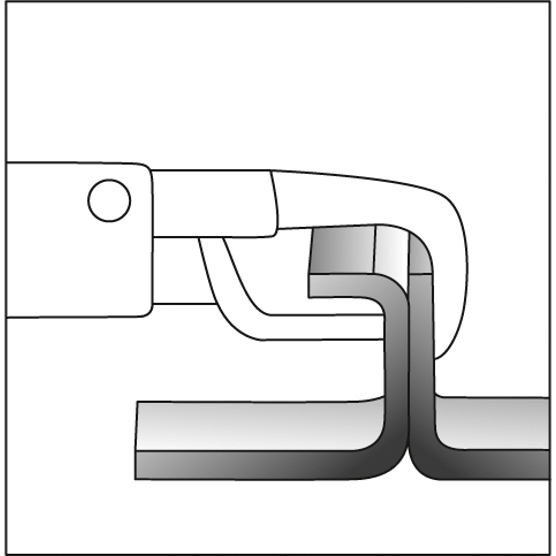 MATADOR Axial-Gripzange | Typ LL | 215 mm