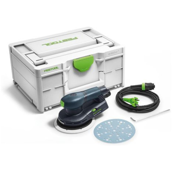 Festool - 576329 - Profi Exzenterschleifer für Holz, 150mm rund mit Staubabsaugung, Motorbremse