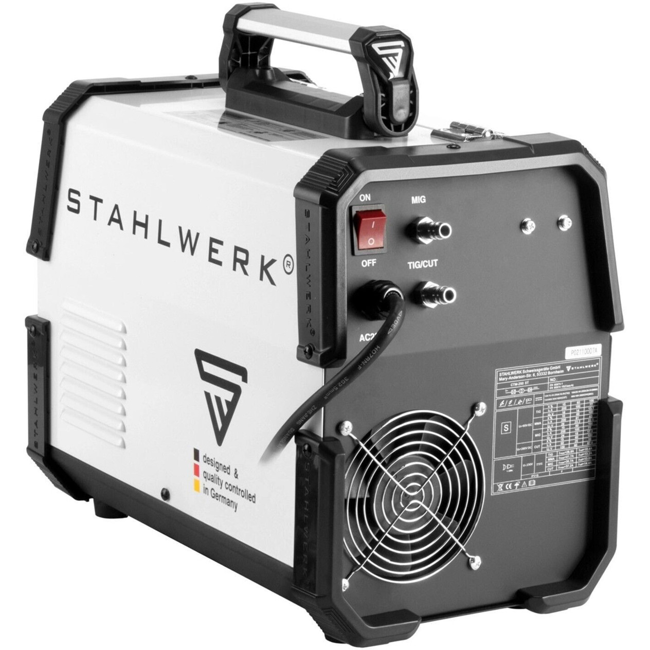 Stahlwerk - CTM-250 ST Digital - Inverter-Schweißgerät mit IGBT-Technologie (1044)