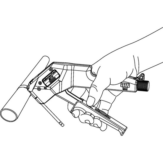 HellermannTyton - Manuelles Verarbeitungswerkzeug (für Edelstahlbinder, max. Breite 5,9 mm)