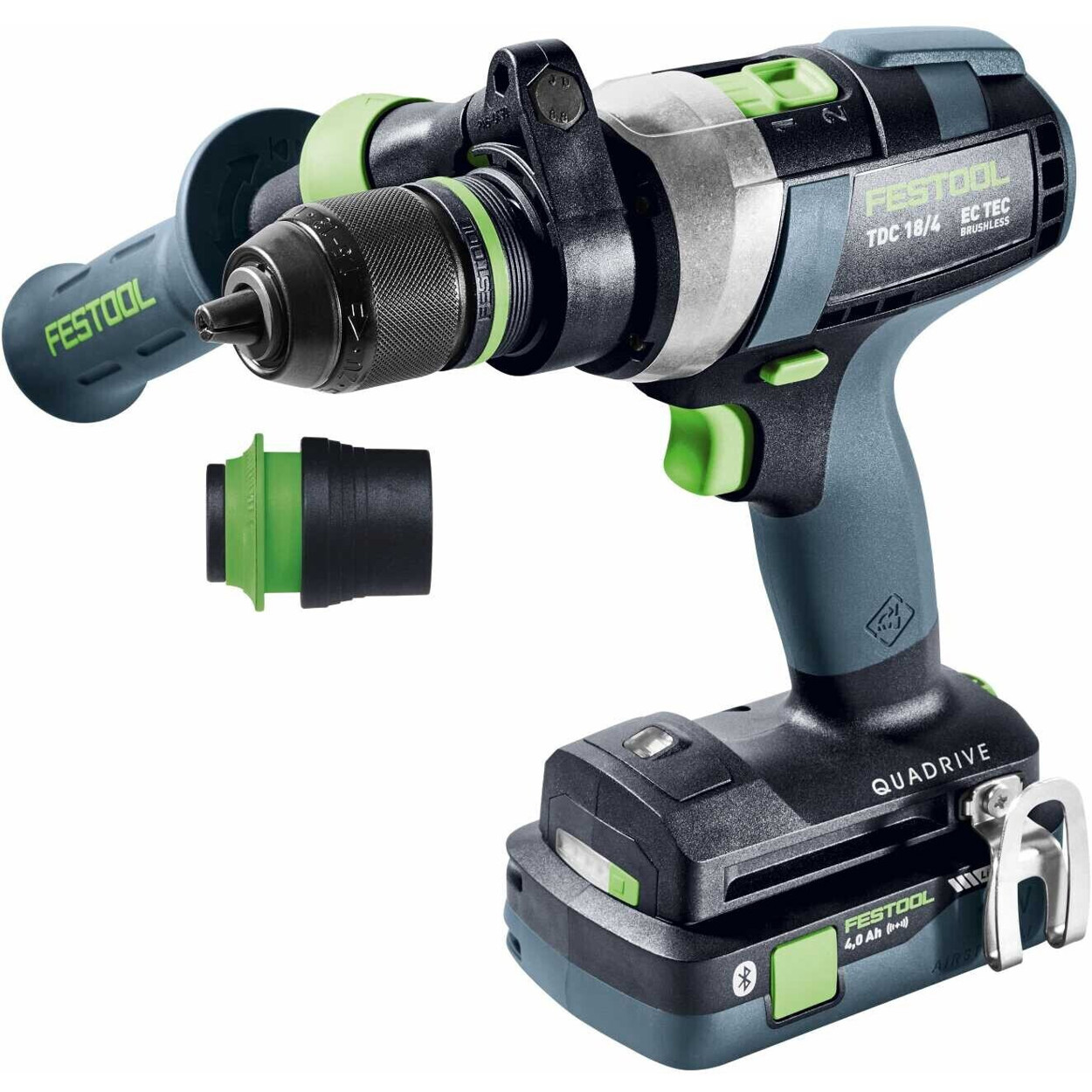 Festool - 575649 Quadrive Akku-Bohrschrauber (4-Gang, 18 V)