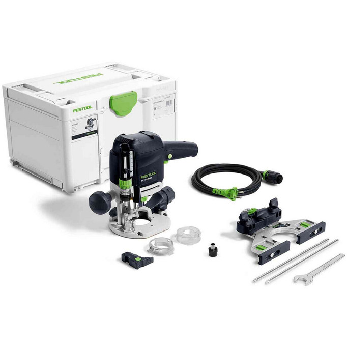 Festool - OF 1010 REBQ Set - Oberfräse (Schwarz, 230V, 2.7kg)