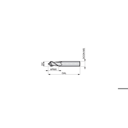 Dormer Pramet – Fasenfräser (90°) S74010.0