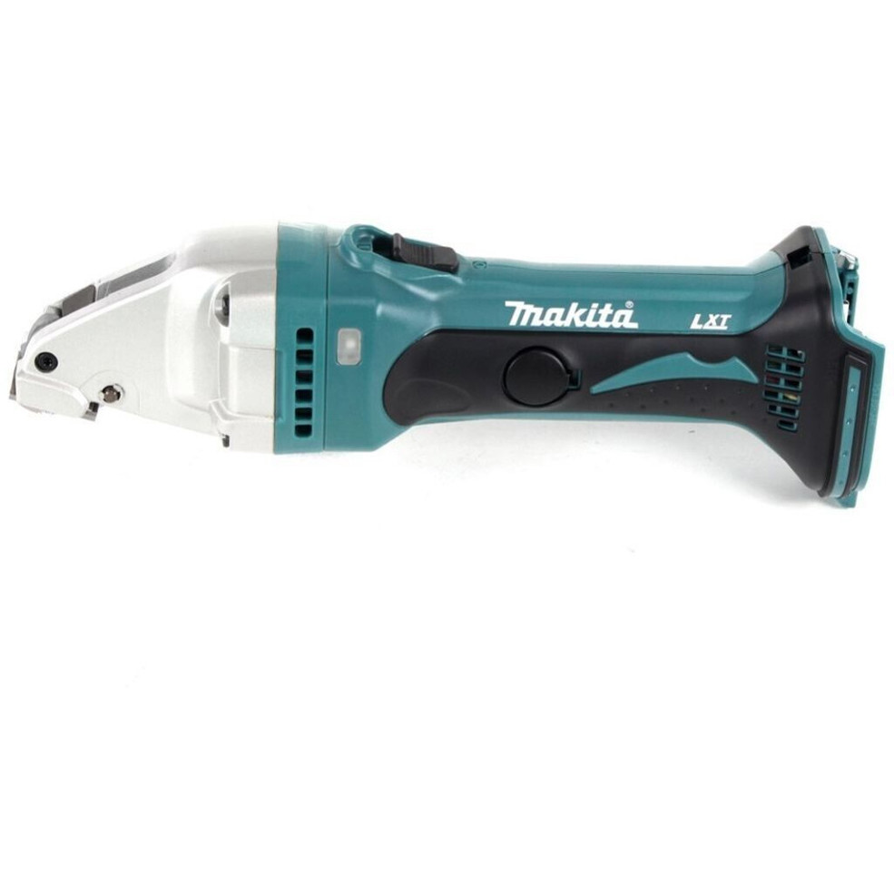 Makita - DJS161RYJ (Blau Li-Ion Profi Akku-Blechschere - 18V, 2 Akkus, max. 2,5mm)