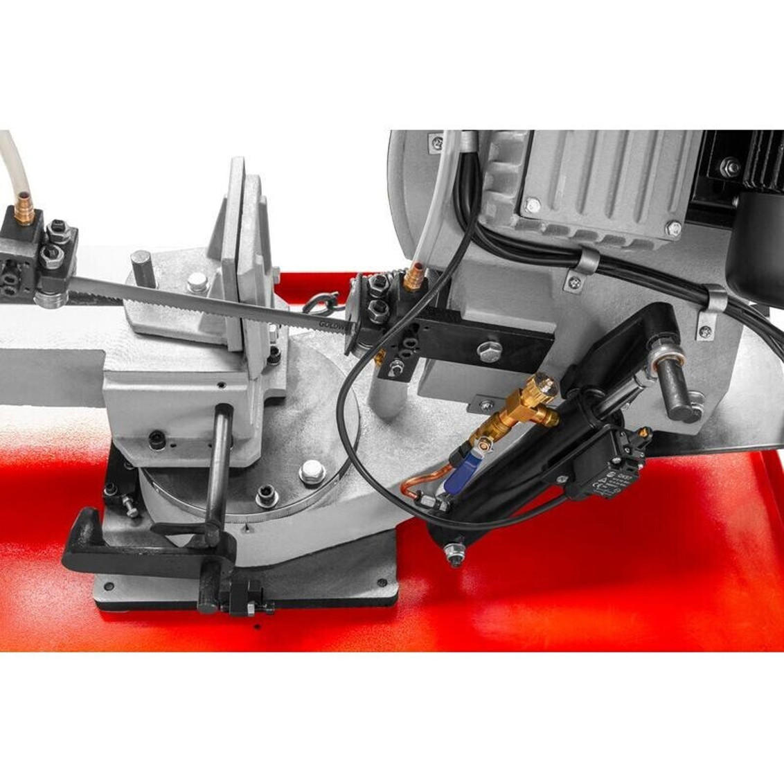 Holzmann - BS712TURN - Metallbandsäge (automatische Endabschaltung, 400 V, 1.100 Watt, 4 Bandgeschwindigkeiten)