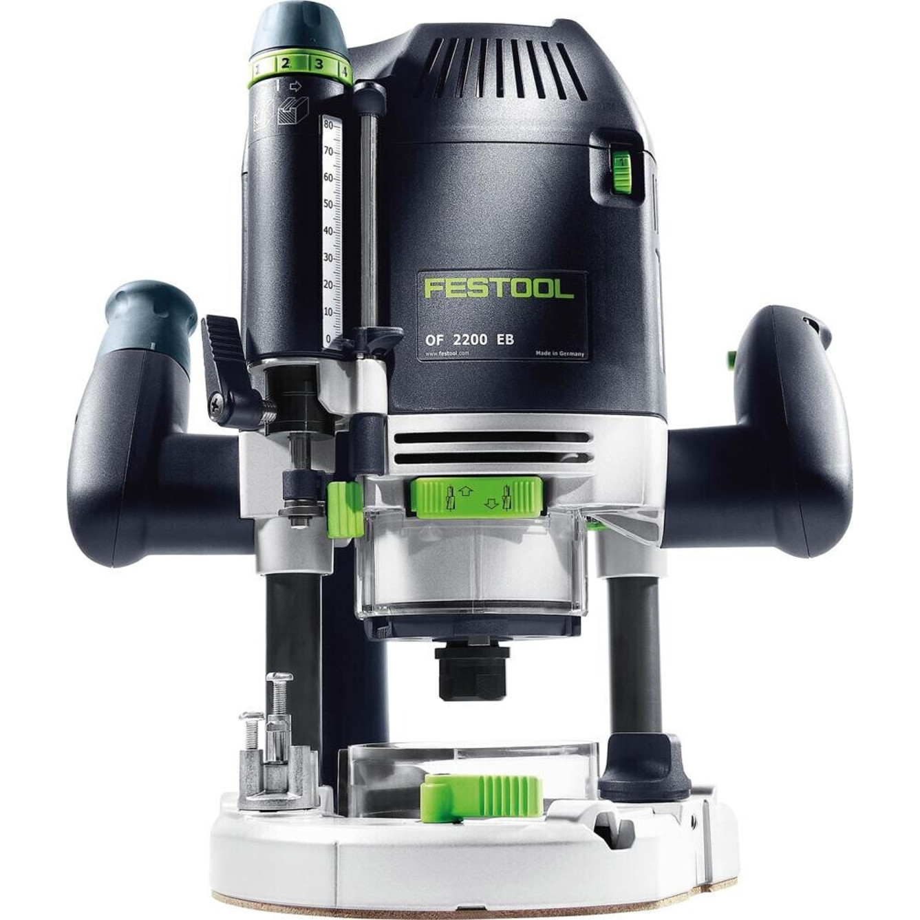 Festool - 576220 (Oberfräse 230 V, Spannzange 6-12,7mm, Zweihand, 2.200W, 7,8kg)