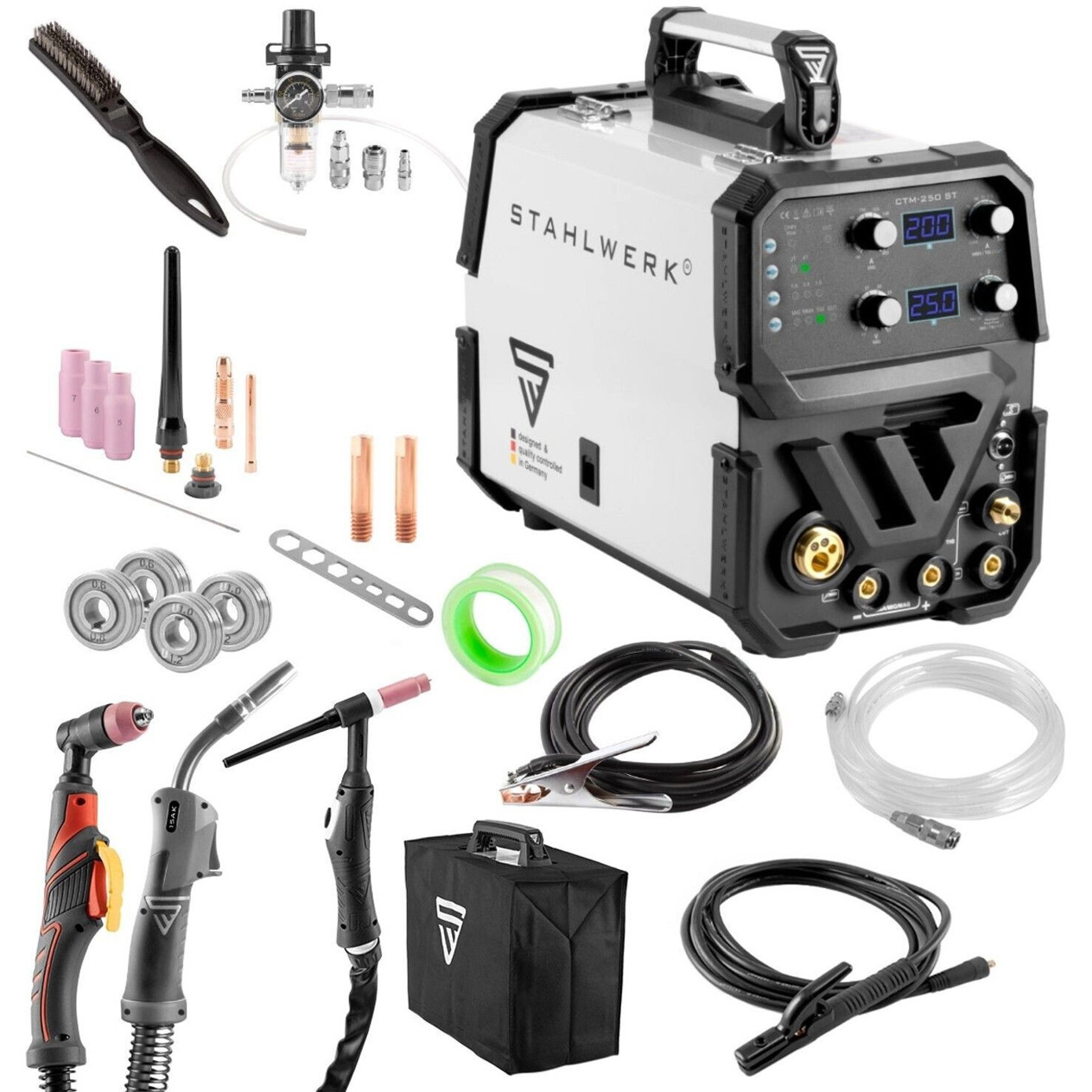 Stahlwerk - CTM-250 ST Digital - Inverter-Schweißgerät mit IGBT-Technologie (1044)