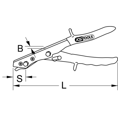 Blechknabber,265mm