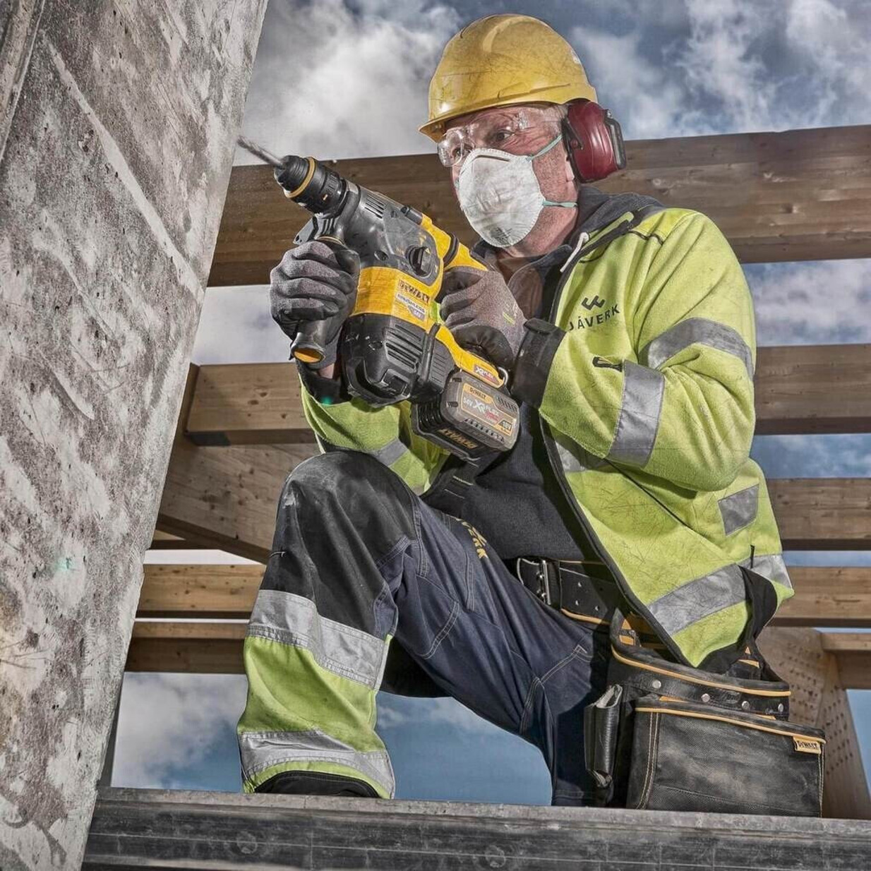 DeWalt - DCH333X2-QW (Profi Akku-Kombihammer 54V 9Ah, mit 2 Akkus, Überlastschutz/Motorbremse, max. 30mm Bohrdurchmesser in Holz/Beton, SDS-Plus)