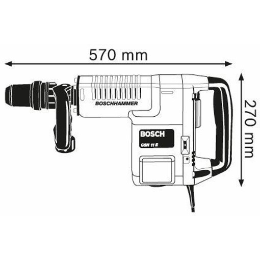 Bosch - GSH 11E (Profi Elektro-Schlagschrauber)