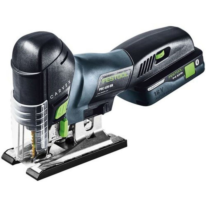 Festool - PSC 420 Li EBI-Plus - Akku-Stichsäge 18V Li-Ion, max. 120mm Holzschnitttiefe, inkl. 1 Akku