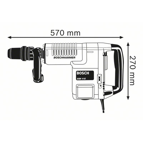 Bosch, Schlaghammer - SDS-max (GSH 11 E)