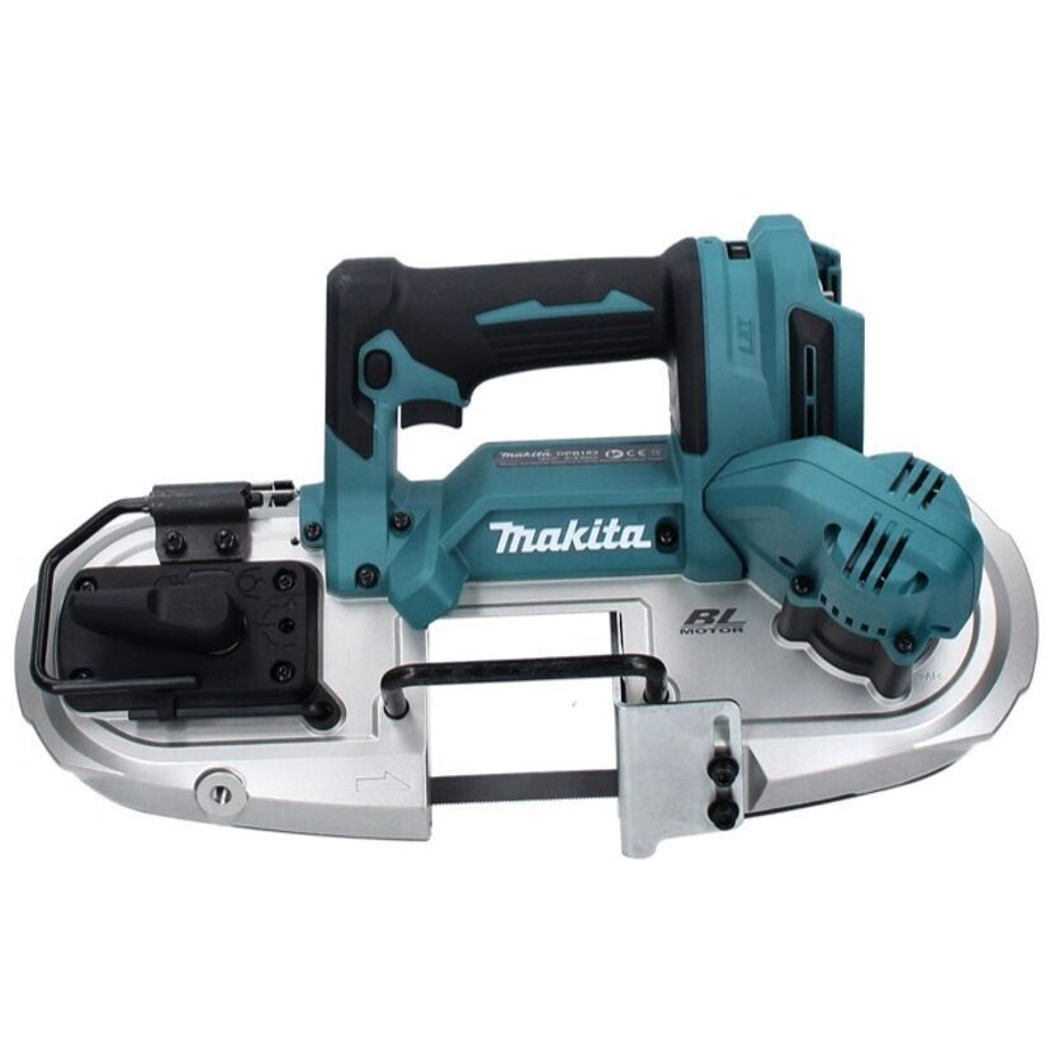 Makita - DPB183RF (Akku-Bandsäge 18V Li-Ion mit 2 Akkus, bürstenloser Motor)