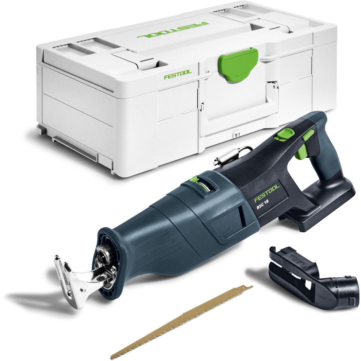 Festool - RSC 18 EB-Plus (576948) Akku-Säbelsäge - Li-Ion, 18V, 5Ah, 2 Akkus, LED Licht, Sanftanlauf