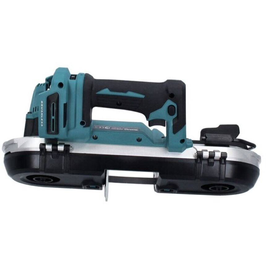 Makita - DPB183RT (Akku-Bandsäge, 18V Li-Ion, 5 Ah, bürstenloser Motor, mit 2 Akkus)