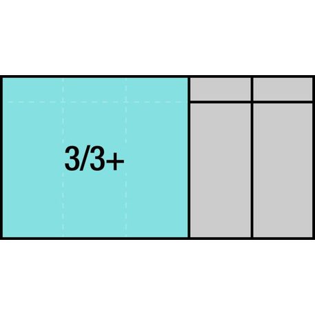 HAZET Steckschlüssel Satz 163-513/122 ∙ Vierkant hohl 6,3 mm (1/4 Zoll) | Vierkant hohl 10 mm (3/8 Zoll) | Vierkant hohl 12,5 mm (1/2 Zoll) | Sechskant massiv 6,3 (1/4 Zoll) ∙ Auße...