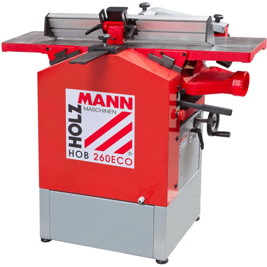 Holzmann - HOB 260 ECO - stationäre Hobelmaschine 400V (Hobelbreite 250 mm, Leistung 2.100W, Gewicht 165kg)